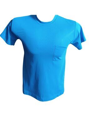 Small Vintage Pocket T-Shirt Single Stitch B.V.D. Nylon 1960's Color-tone USA